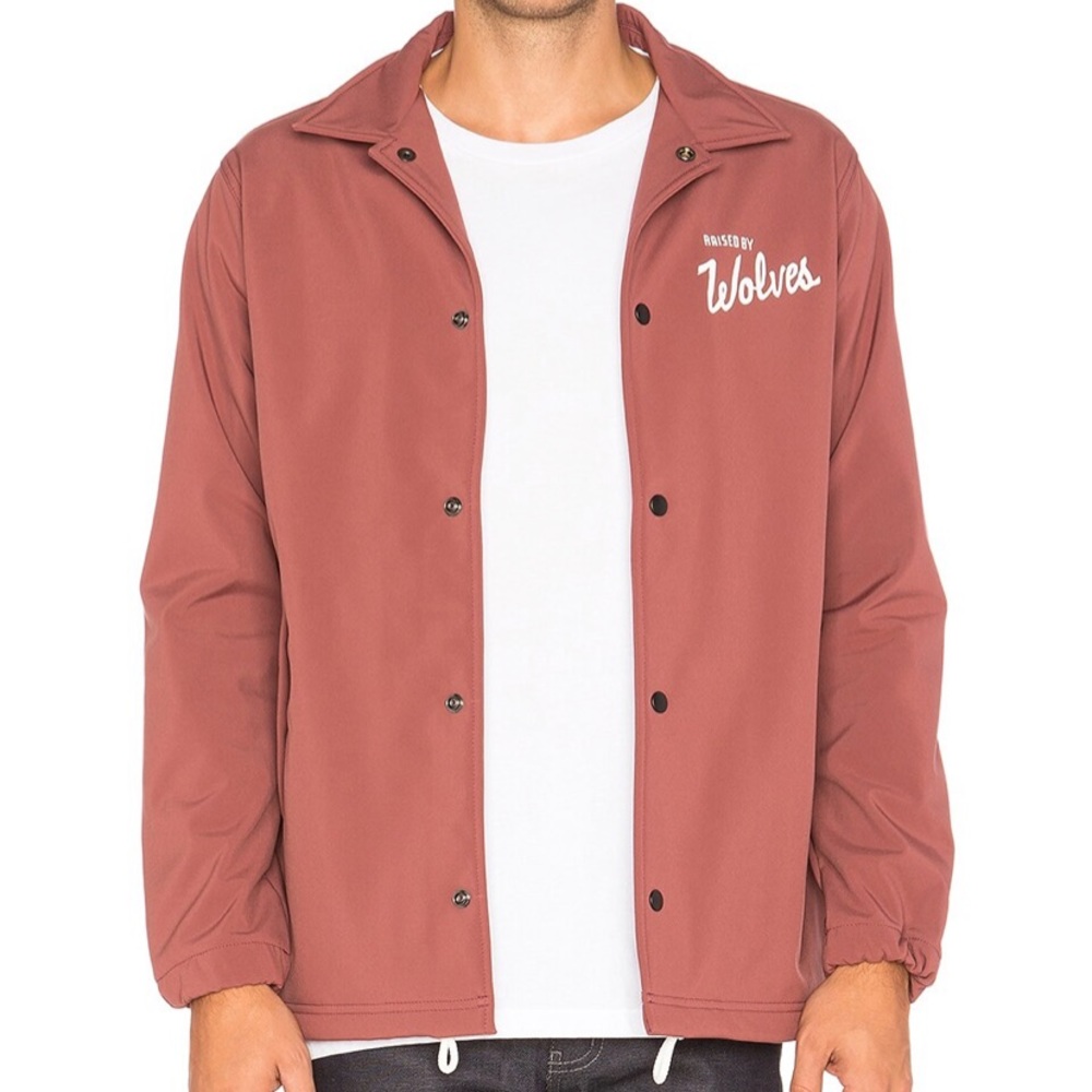 Varsity Coaches Jacket in Rose Brown
Raised by Wolves